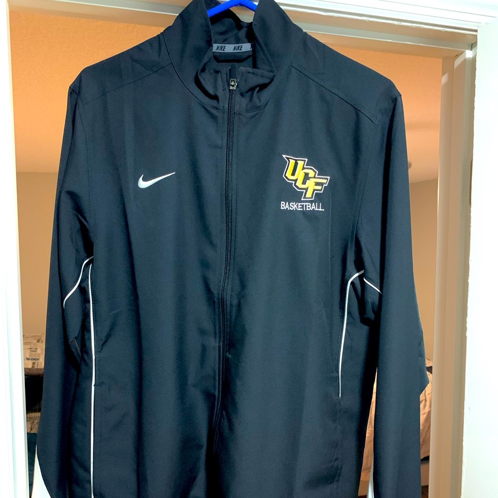 UCF Basketball Nike DriFit Zip Up